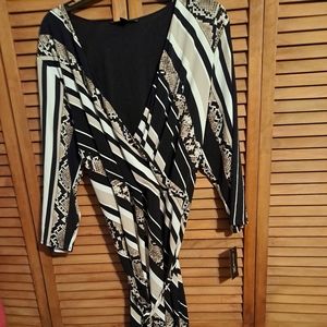 International Concepts ladies  Wrap look Dress
